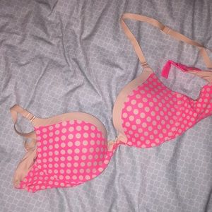 Victoria’s Secret Pink 34A Polka Dot Campus PushUp